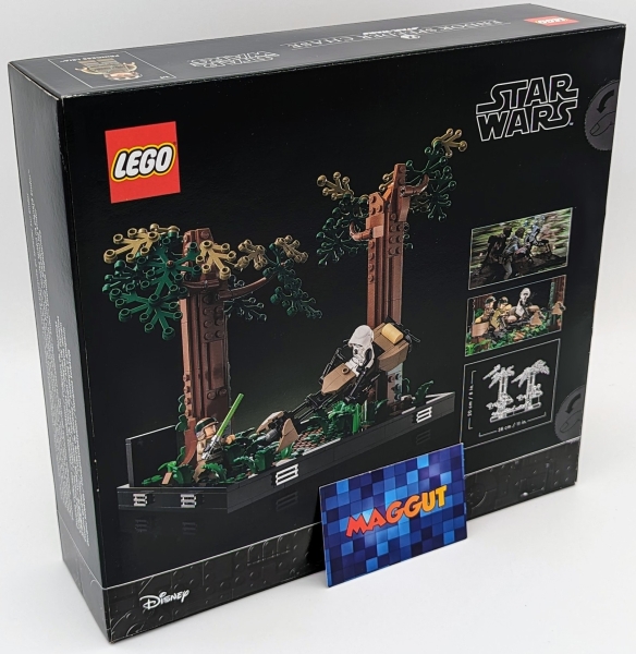 LEGO® Star Wars Verfolgungsjagd auf Endor™ – Diorama